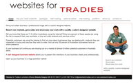 websites for tradies